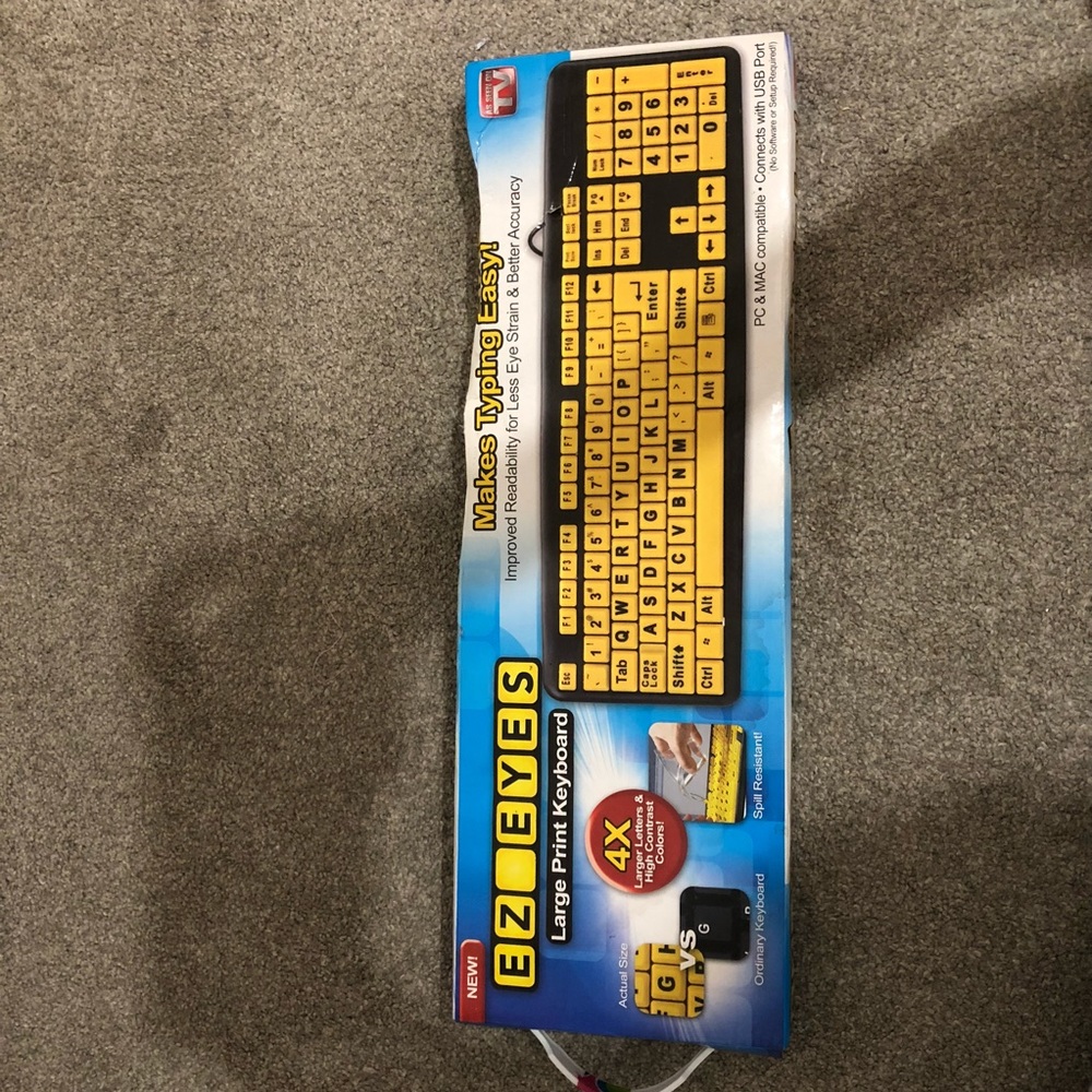 EZ EYES keyboard